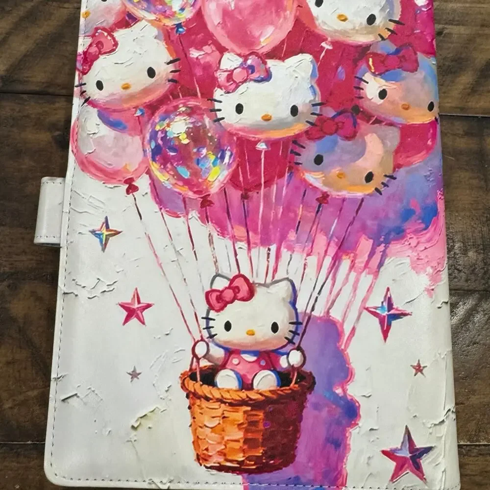 Hello Kitty A5 Binder with matching printed paper